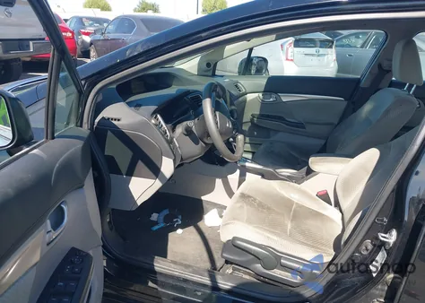 2015 Honda Civic Hybrid z USA, uszkodzony, nr VIN 19XFB4F28FE201472